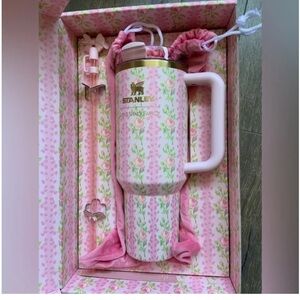 LoveShackFancy X Stanley blooming heirloom 40 oz tumbler… brand new